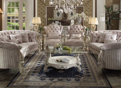 Sofa set 4+1 Seat Classic Living landscape Sofas Couches Upholstery