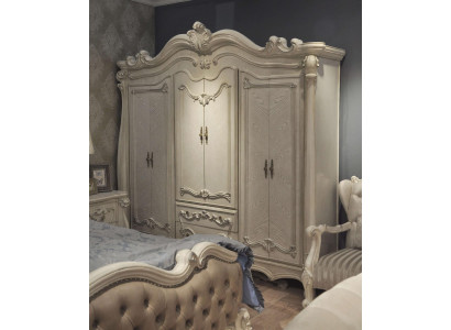 Classic r Antique Style Wardrobe Wardrobe Wood Coat rack Cabinets