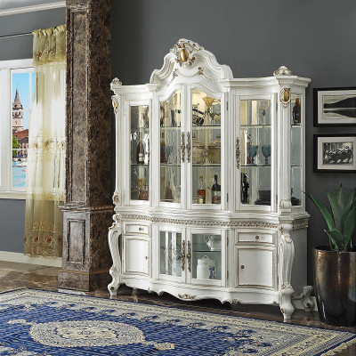 Sideboard Luxury Shop Window Display Case Glass Wardrobe Antique Style Furniture Baroque