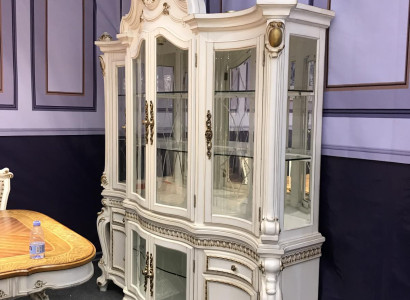 Display case Wardrobe Showcases Decoration Living room Show Cabinets Baroque Design