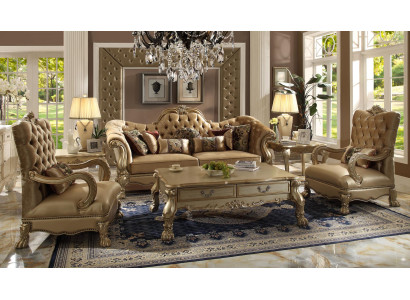 Sofa set 3+1 Seater Couches Classic r Living landscape Sofas Upholstery