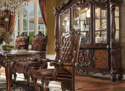 Luxury display case showcases wardrobe wood corner cabinet corner showcase glass new baroque