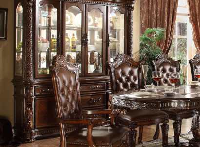 Showcases Glass Bar Wardrobe House Cabinets Baroque Wall Shelf Wood Display case