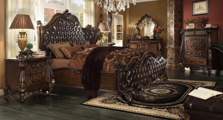 Design Bed Double Luxury Decorative Sleep Room Beds Leather Hotel 180x200cm