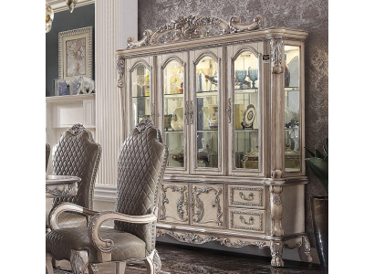 Classic design display case glass cabinet showcases wardrobe showcase shelf baroque