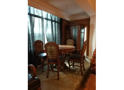Round Dining room + 4 Chairs Chair Set Decoration Suite Round Table Wood Tables