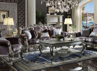 Sofa set 3+2 Seater Classic r Living landscape Sofas Couches Baroque