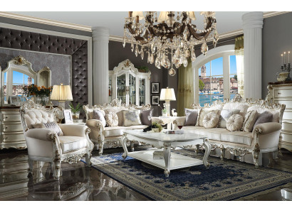 Sofa set 3+2 Seater Upholstery Couches Classic r Living landscape Sofas