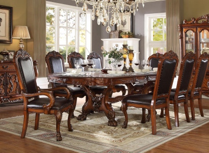 Royal Dining table + 8x Chairs Complete's Dining room Table Chair 9pcs.