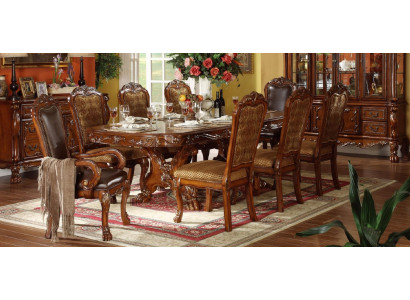Design Dining table Dining room 8 chairs Group Chair Tables Wood Table