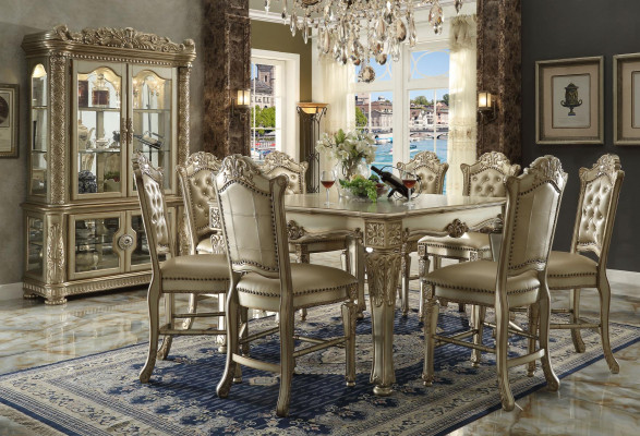 Goldene Dining room Group Designer Dining table with x8 chairs Dining room Furniture 9pcs.