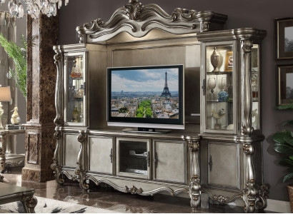 Wall unit TV wall extension wall Living room Wardrobe Carved furniture