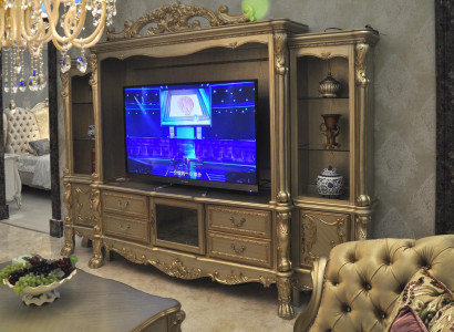 Living room extension media wall TV wall TV cabinet wall unit
