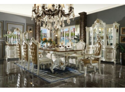 Classic s Dining room Set Designer Dining table 8x Chairs Complete e Suite Baroque Rococo