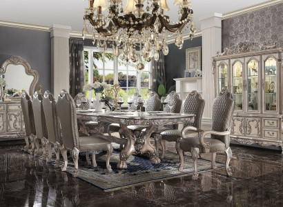 Dining room Complete e Suite Table Sideboard 10x Chair Set Display case Baroque 14pcs.