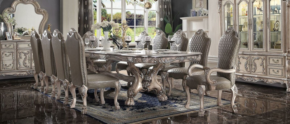 Dining room Complete e Suite Table Sideboard 10x Chair Set Display case Baroque 14pcs.