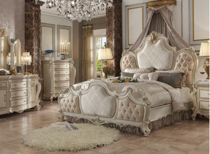 Bed Luxury Upholstery Design Double Beds Marriage Hotel Sleep Room Textile