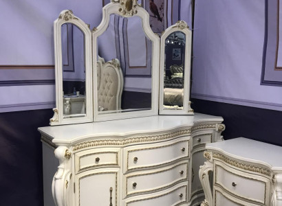 Buffet Chest of drawers Chests of drawers Wardrobe Baroque Rococo Mirror Sideboard