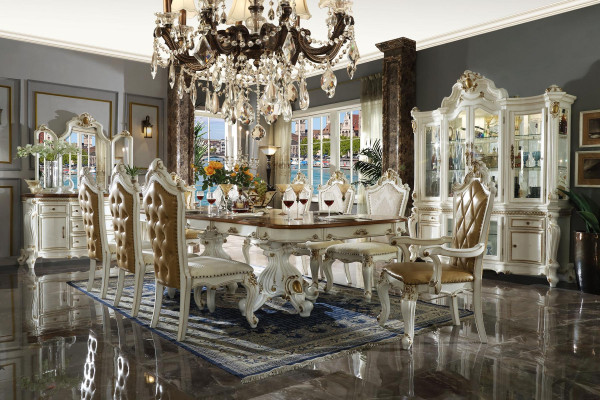 Carved Wood Dining table Living room Dining room Table Baroque Rococo