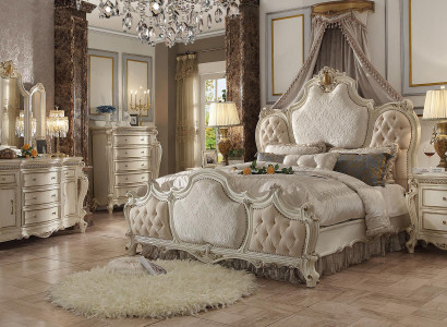 Luxury Chest of drawers Sideboard Mirror Baroque Rococo Classic Furniture Wood Chests of drawers 2pcs