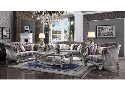 Sofa Three Seater Sofas Couch Upholstery Suite Leather Baroque Rococo