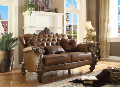 Sofa 3 Seater Living landscape Sofas Couch Upholstery Suite Leather Wood