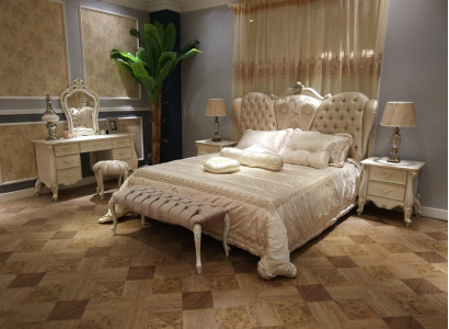 Bed Upholstery Design Luxury Double Hotel Beds Sleep Room Leather Chesterfield new