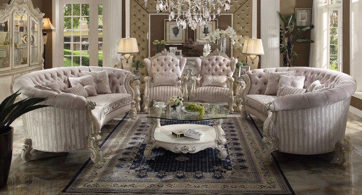Sofa set Couch Upholstery Classic 4+4 Seater Set Chesterfield Sofas Upholstery