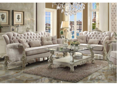 Chesterfield Sofa set 3+2+1 Seat Set Design Sofa Upholstery Couches Couch