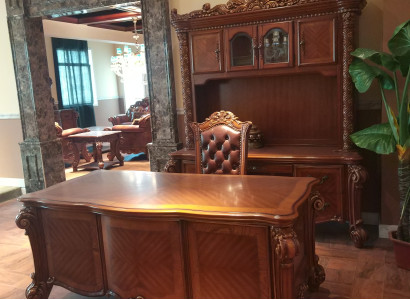 Luxury Desk Table Office Office Antique Style Baroque Rococo Baroque Tables new