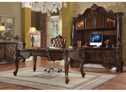 Office set Desk Executive Chair Complete Office Rococo Baroque 2-piece. set