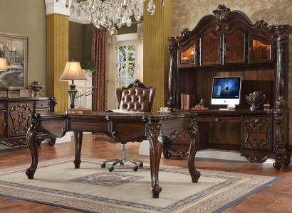 Office set Desk Executive Chair Complete Office Rococo Baroque 2-piece. set