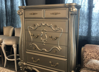 Classic Baroque Antique Style Chest of drawers Sideboard Chests of drawers Real Wood