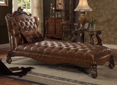 Luxury Sofa Chaise Longues Lounger Chaise Antique Style Upholstery Baroque Rococo
