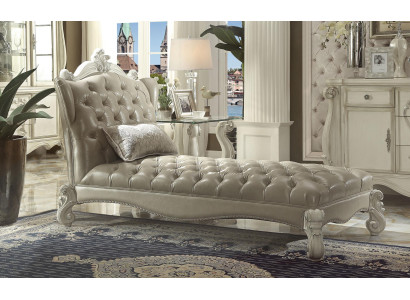 Chesterfield Chaise Longues Sofa Lounger Chaise Club Relax Loungers Leather Textile new