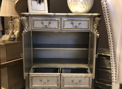 Buffet Sideboard Chest of drawers Real Handcraft Wood Baroque Rococo Sideboard Chests of drawers