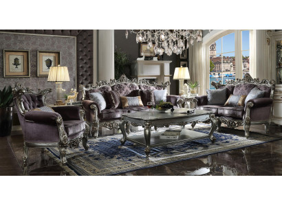 Sofa set 3+2+1 Seater Design Sofa Upholstery Couches Couch Luxury Baroque