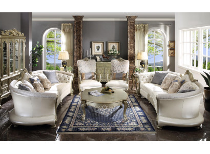Complete Set Sofa set 4+4 Seater + Coffee table Designer Living landscape