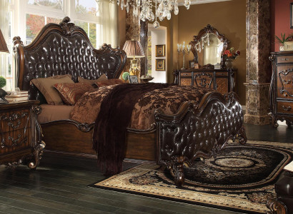 Design Bedroom 5 pcs. Bedroom Complete Set Bed Decoration Bedside table