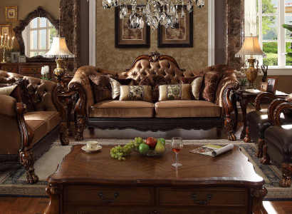 Sofa set 4 pieces. Baroque Rococo Set Design Sofa Upholstery Seat Group Couch