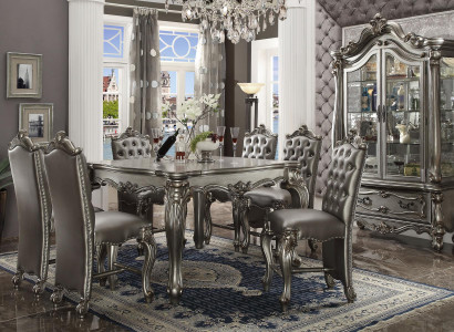 Baroque Antique Style Dining Table Table Real Classic Wood Designer Tables