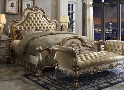 Chaise lounge sofa lounger couch chaise leather baroque rococo