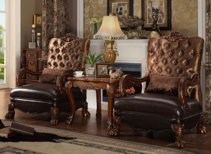 Armchair Designer Chair Upholstery Relex Fabric Textile Leather Lounge new Chesterfield