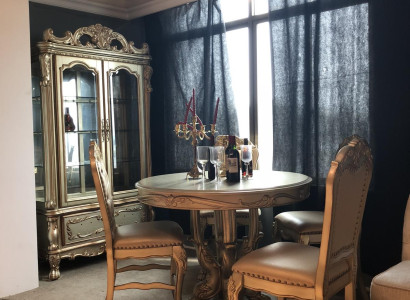 Round Dining room Round Table Tables Wood Round Decoration Classic Baroque Style