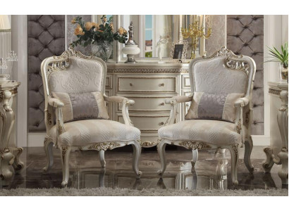 Designer Club Lounge Armchair Relax Hotel Chair Set Suite Recliner