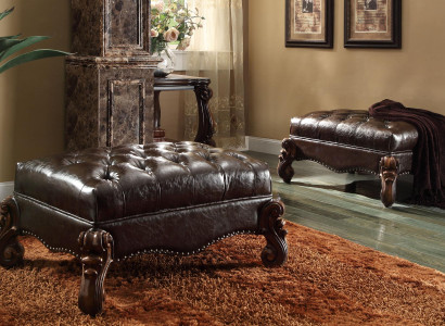 Footstool Stool Upholstered Stool Stool Ottoman Stool Chesterfield Baroque