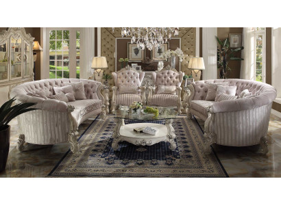 Sofa set Baroque Seater Living landscape Sofa Upholstery Suite Sofas 4 pieces.