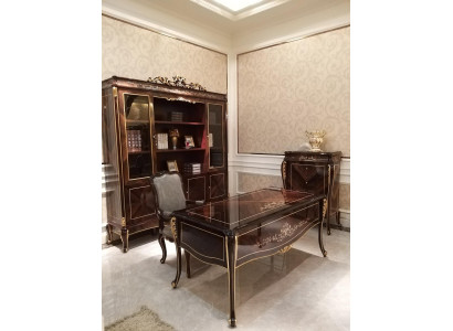 Furnishings Study room Office Furniture Table Wardrobe Armchair 3tgl Suite Set