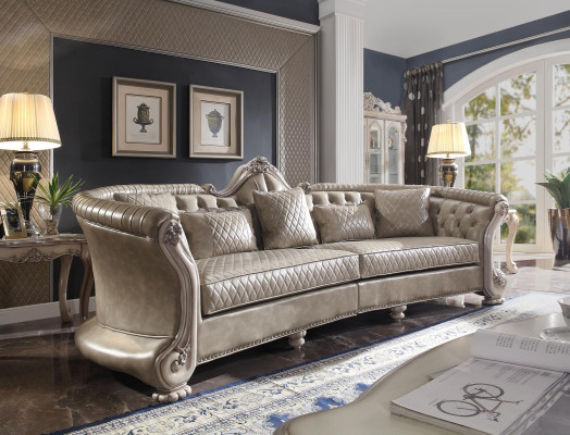 Sofa set Coffee table Side table Living landscape Sofa Upholstery 5 pieces. Set new
