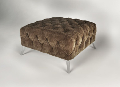 Footstool Ottoman Puff Chesterfield Stool Upholstery Ottoman Design Velvet